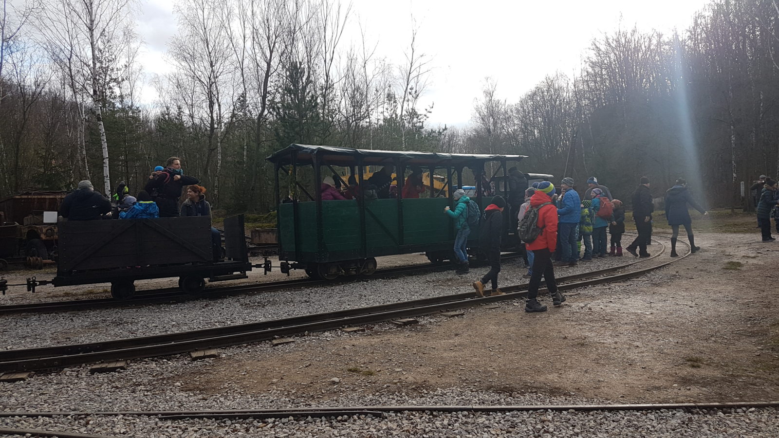 Vánoční a silvestrovské jízdy Solvayovy lomy