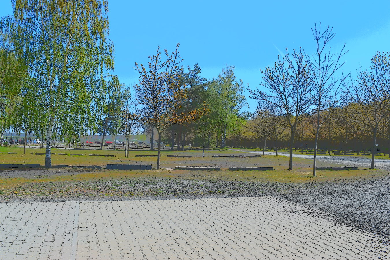 Jezero Lhota duben 2019