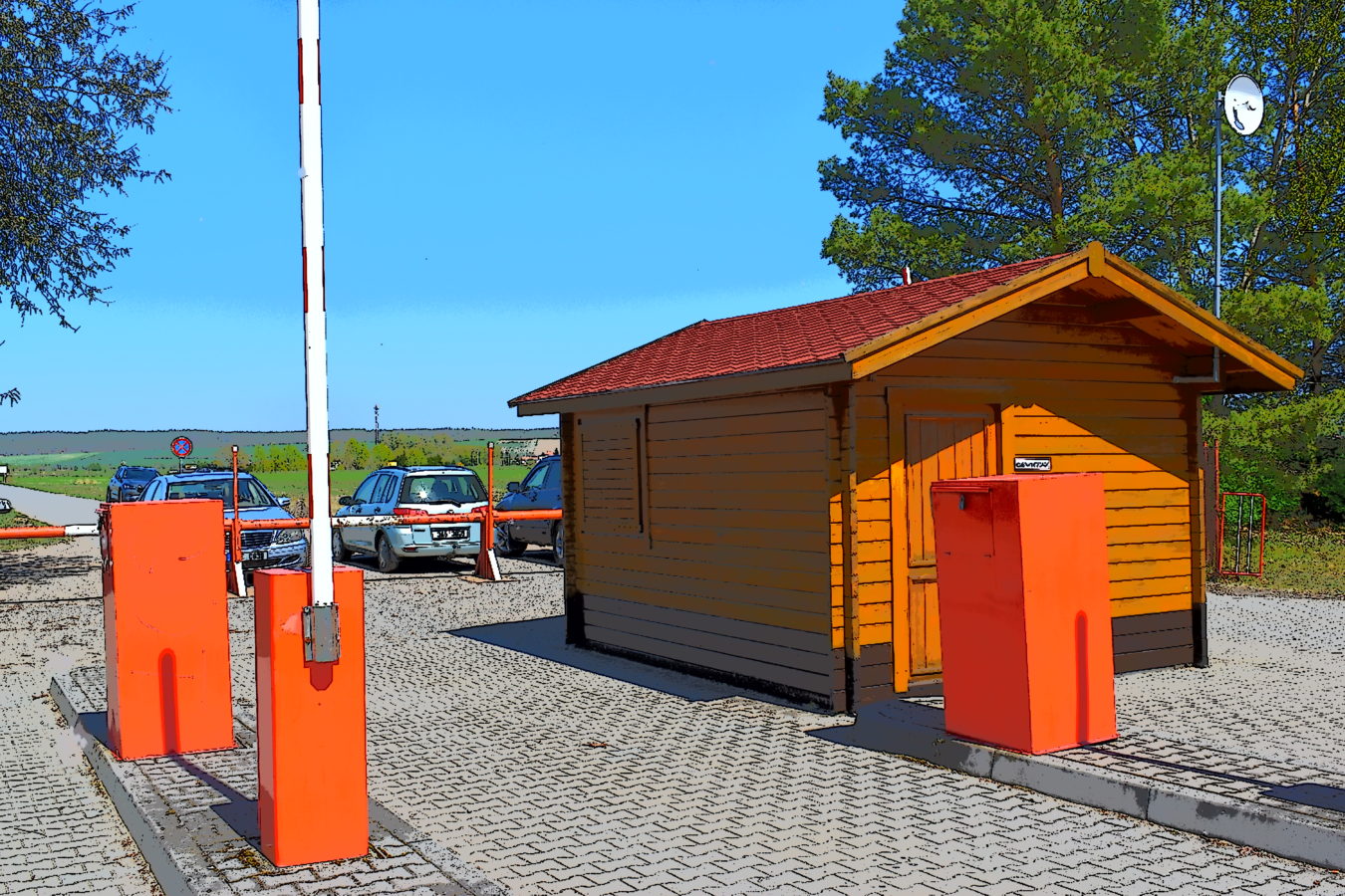 Jezero Lhota duben 2019