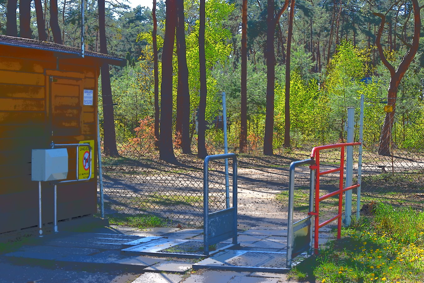 Jezero Lhota duben 2019