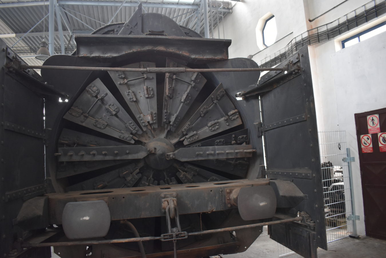 Železniční depozitář Národního technického muzea v Chomutově