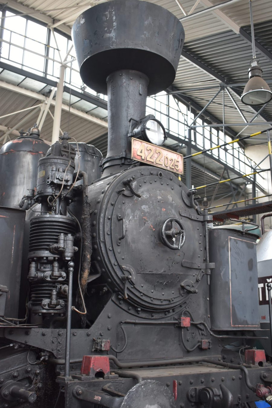 Železniční depozitář Národního technického muzea v Chomutově