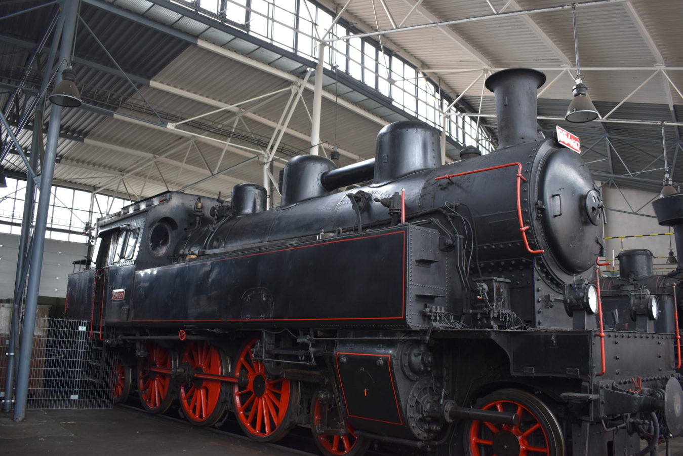 Železniční depozitář Národního technického muzea v Chomutově