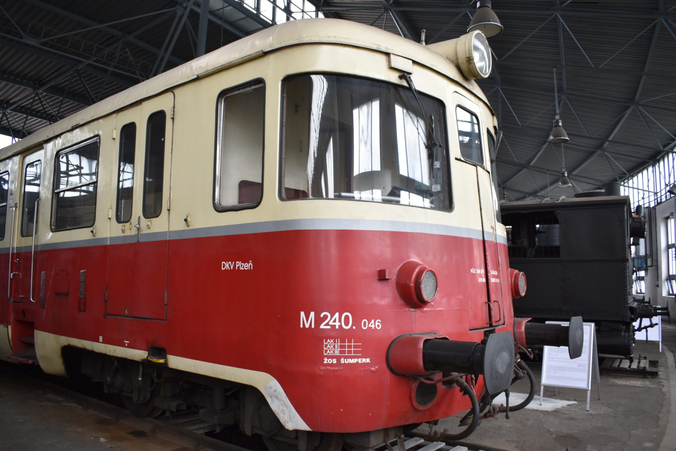 Železniční depozitář Národního technického muzea v Chomutově