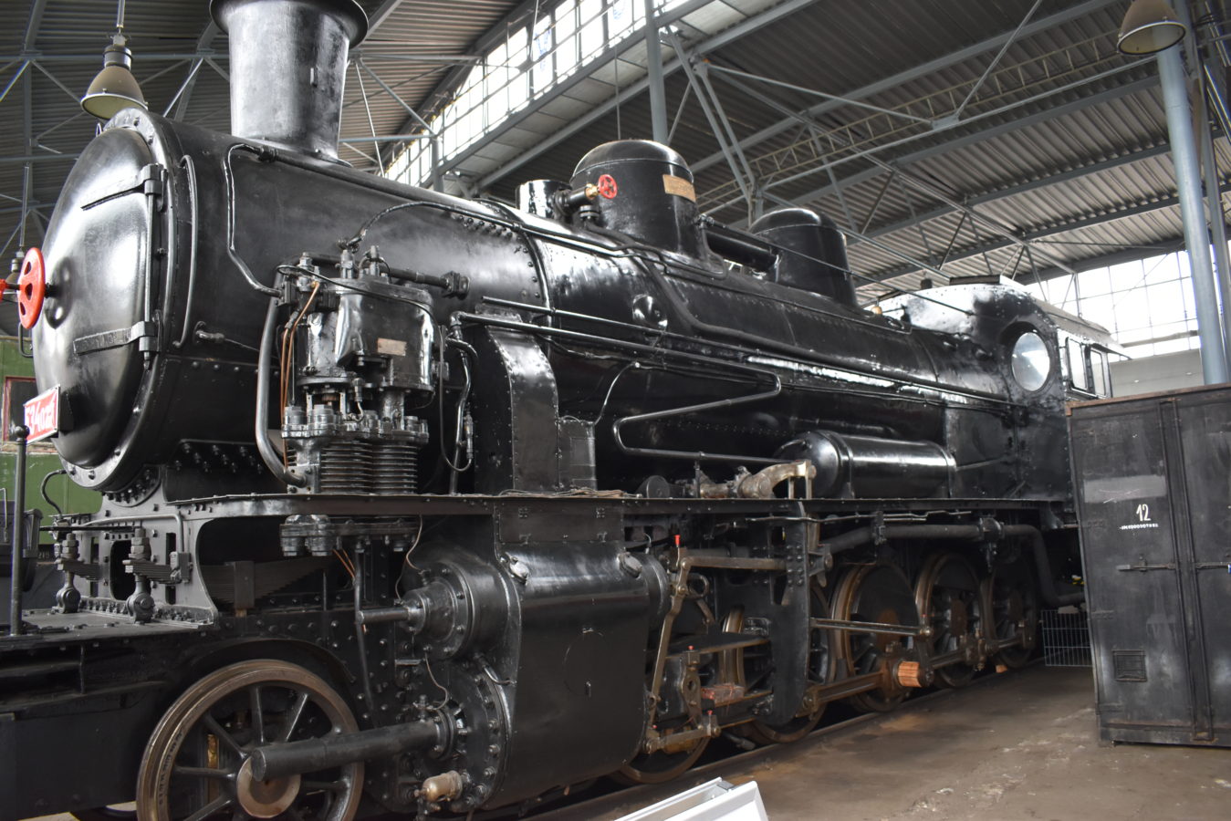 Železniční depozitář Národního technického muzea v Chomutově
