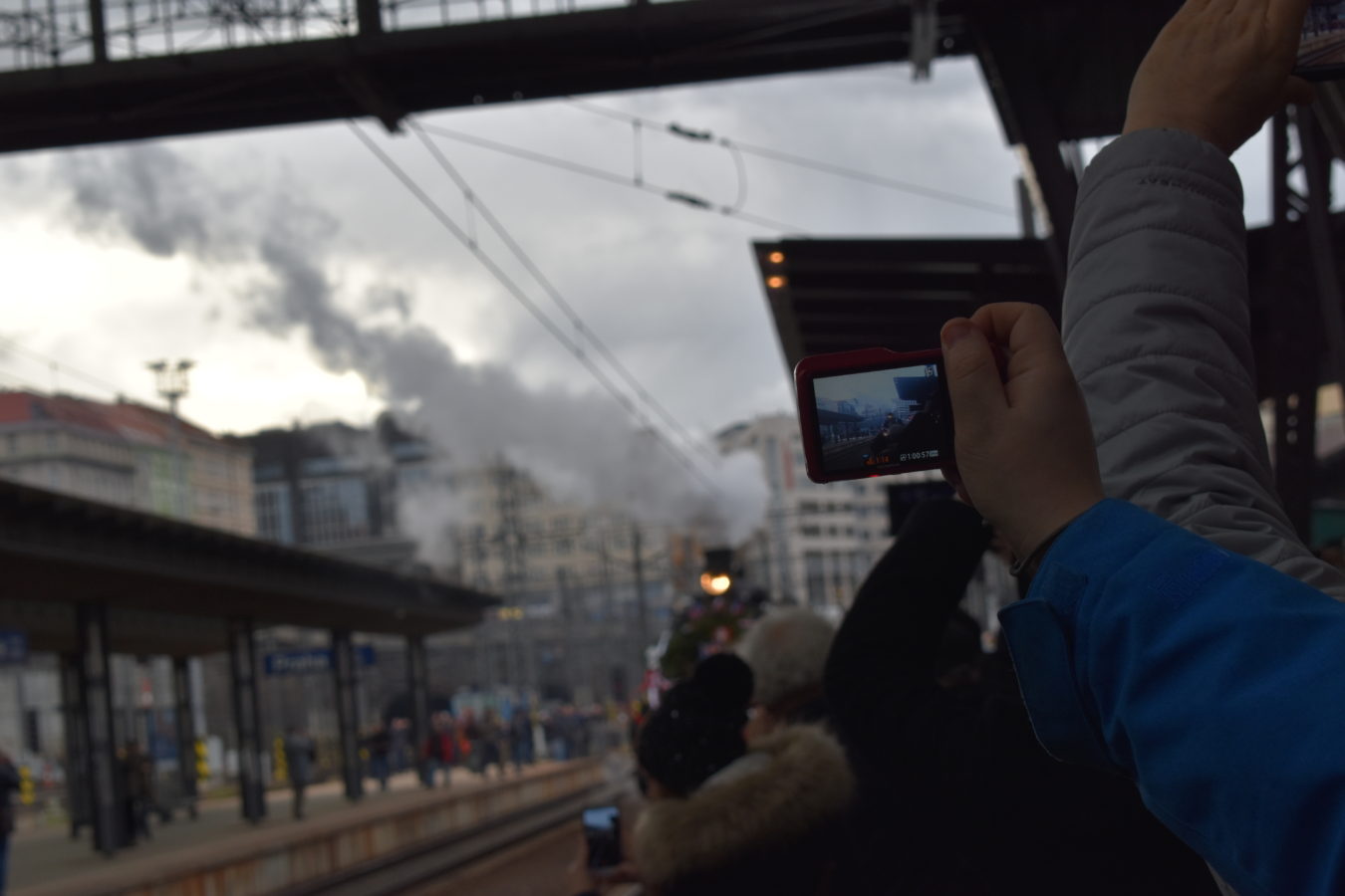 Rekonstrukce slavného návratu T. G. Masaryka z exilu vlakem