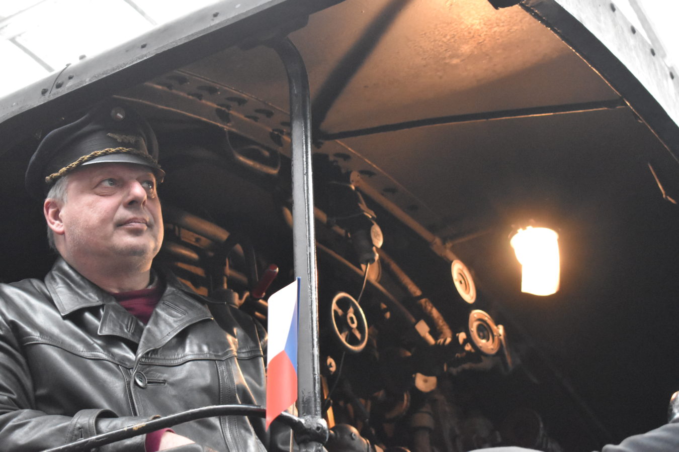 Rekonstrukce slavného návratu T. G. Masaryka z exilu vlakem