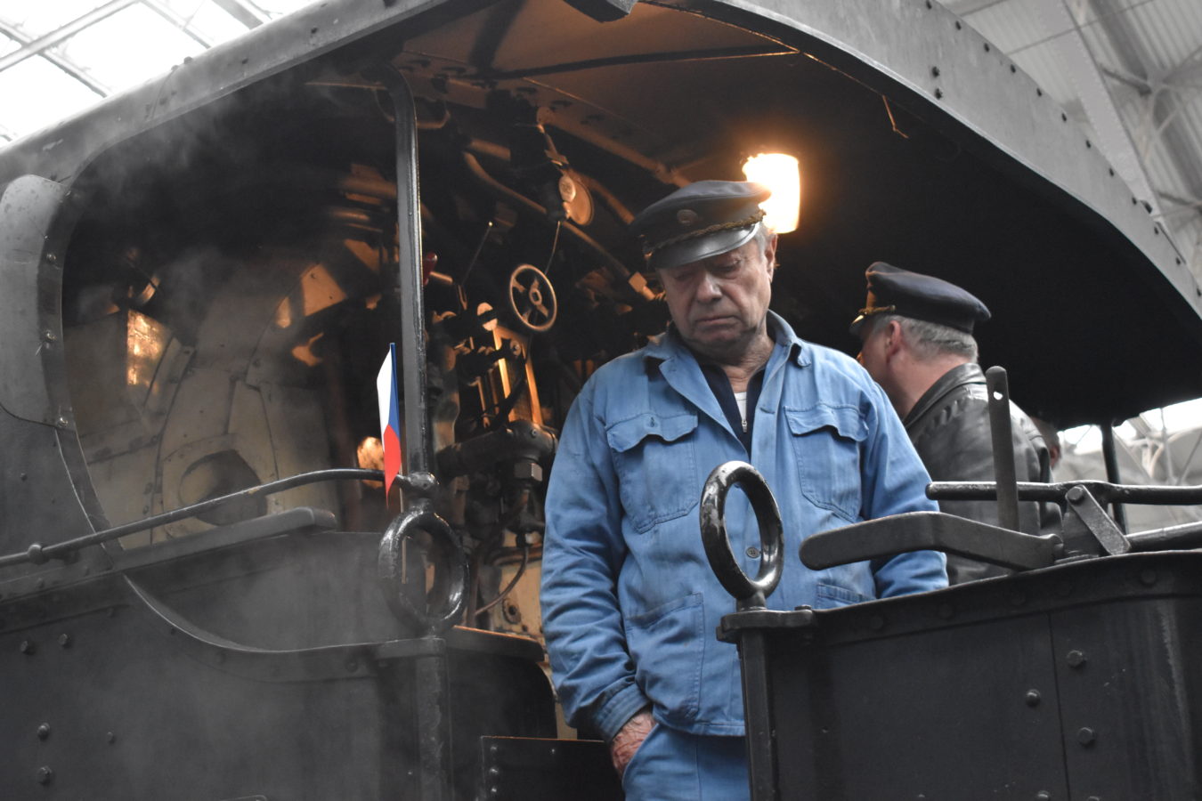 Rekonstrukce slavného návratu T. G. Masaryka z exilu vlakem