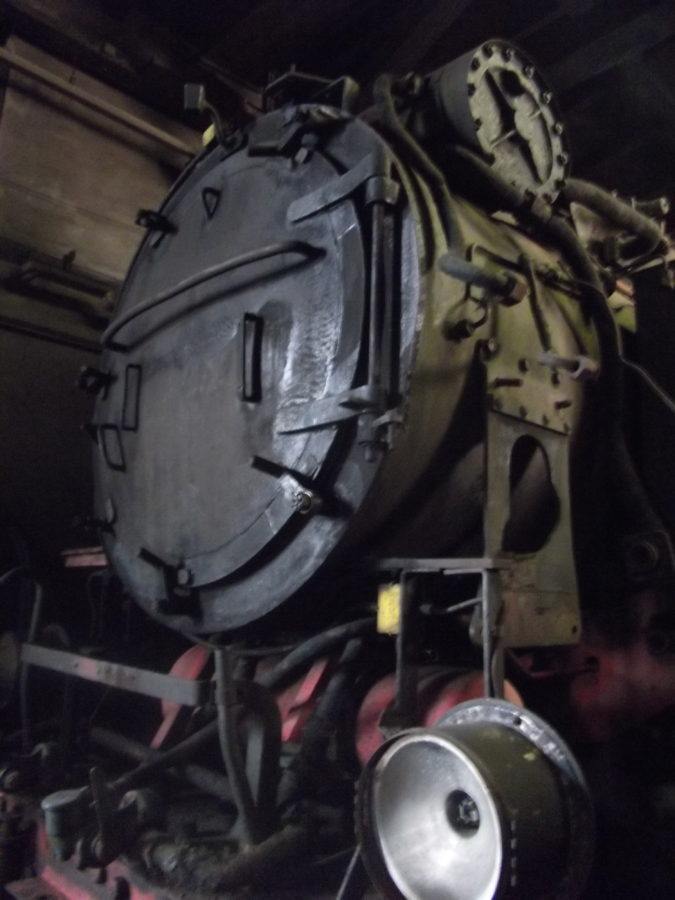 lokomotiva před renovací