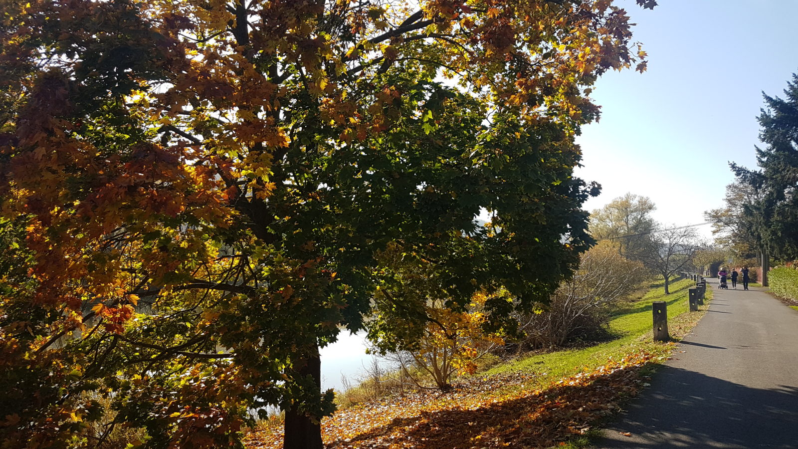 podzimní cyklostezka