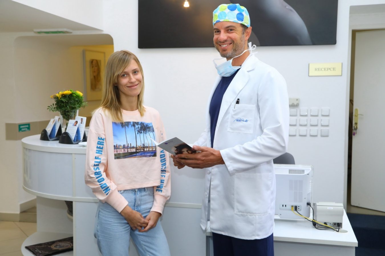 příjem na kliniku